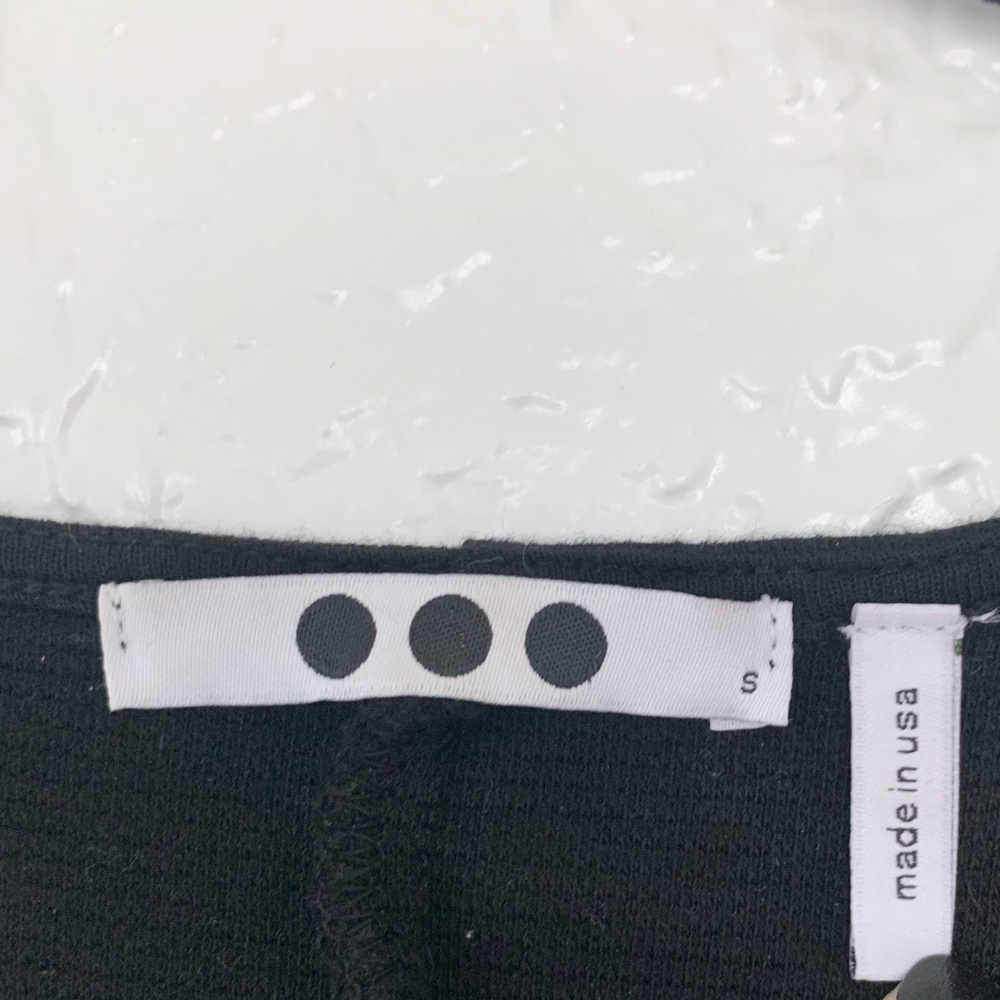 Three Dots Black Form Fitting Dress - Picture 3 of 3